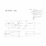 GE 710 Plus (600616420) Amoladora recta | (110-120 V / 50 - 60 Hz) - Image 6